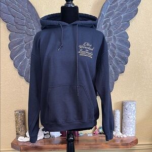 Men's Black Hoodie Sweater